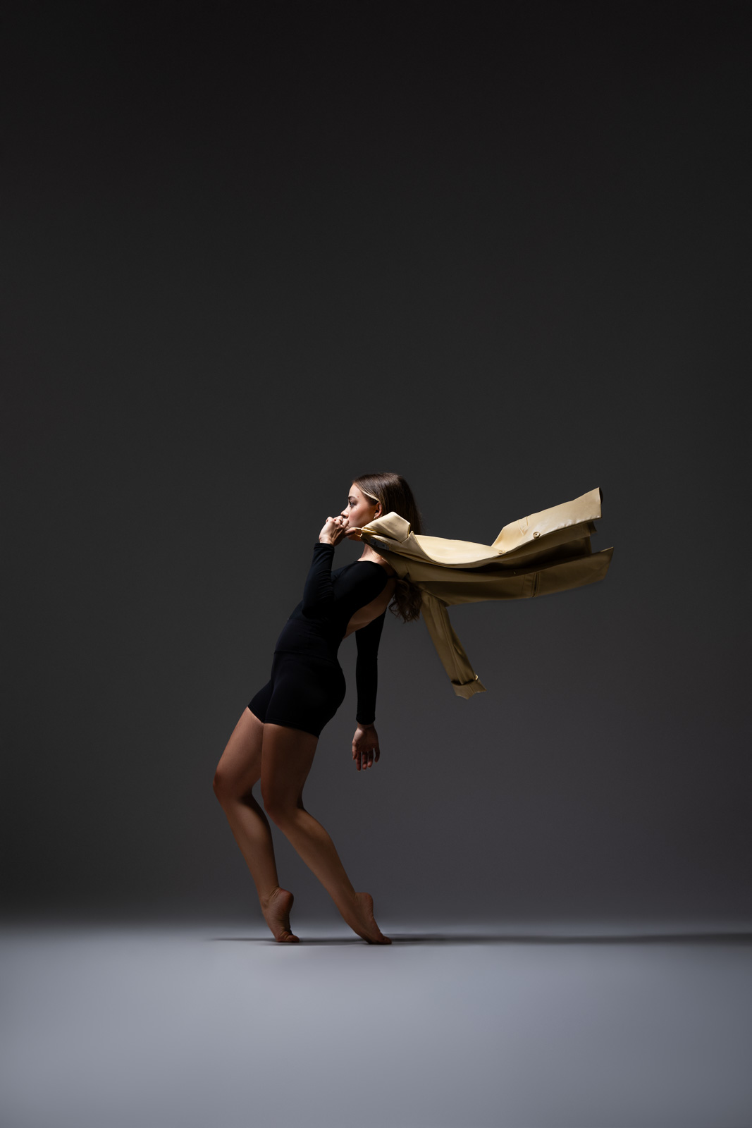 Editorial dance portrait by DFW Dance Photography