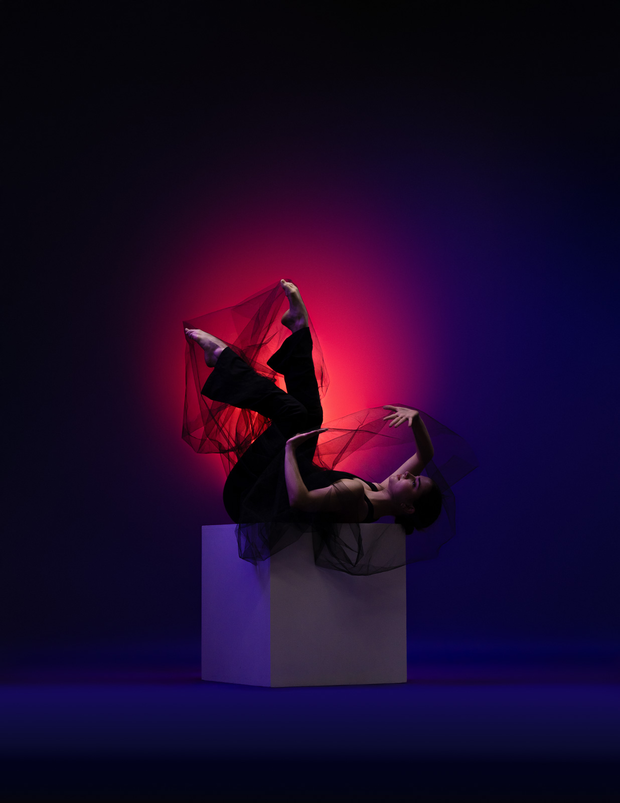 Creative conceptual dance portrait by DFW Dance Photography