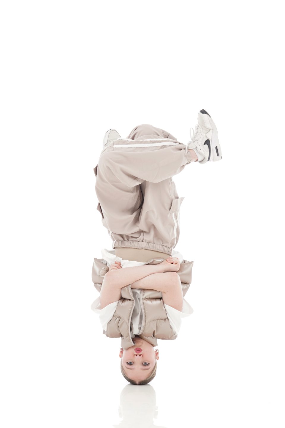 Professional dance action portrait