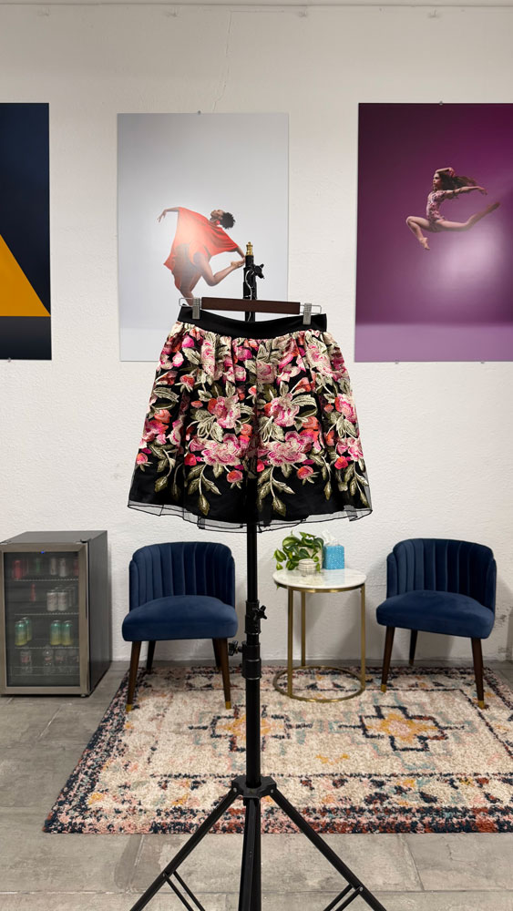 DFW Dance Photography studio wardrobe