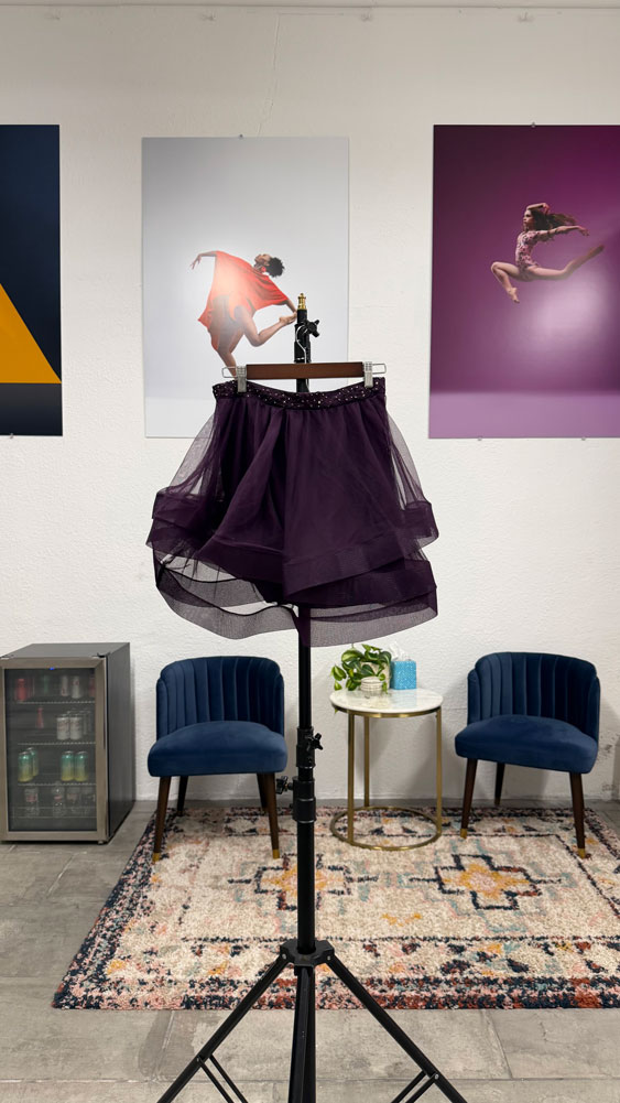 DFW Dance Photography studio wardrobe